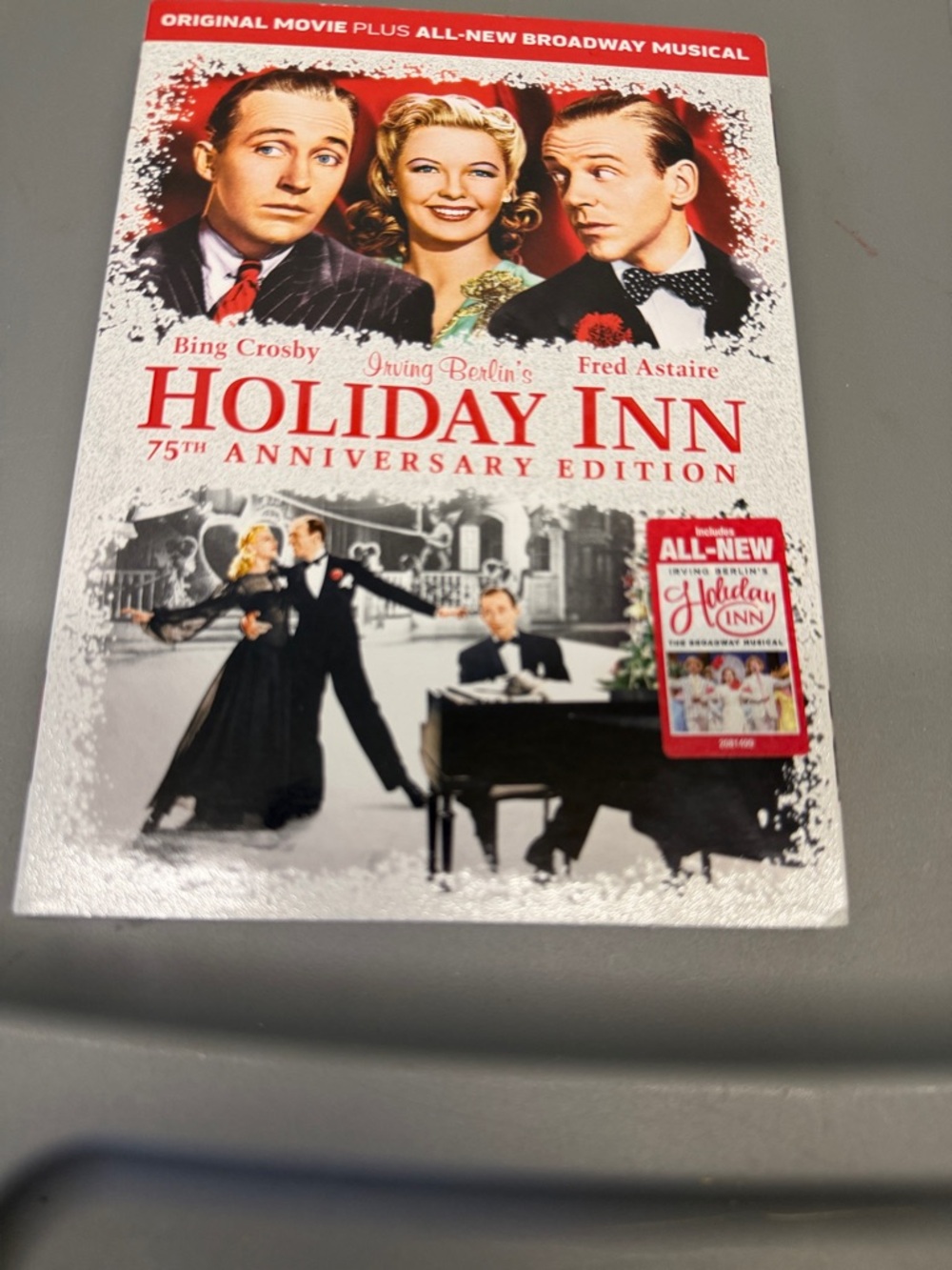 Universal Holiday Inn 75th Anniversary Edition DVD - Red & White Artwork